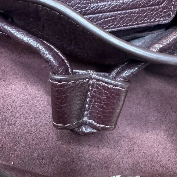 COACH Pristine Baby Mickie
Drawstring Shoulder Bag Suede - Picture 8 of 11